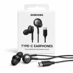 SAMSUNG - Audifonos USB C AKG EO-IC100 Negros Originales