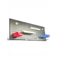 GENERICO - Kit Panel organizador de herramientas 120×45 CM con accesorios