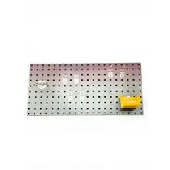GENERICO - Kit Panel ranurado de herramientas 75×35 CM con accesorios