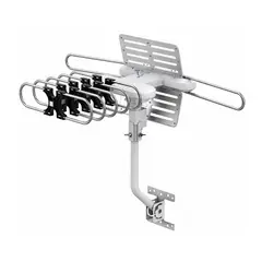 TECNOLAB - Antena TV Digital TL874 35 dBi 360° 4K