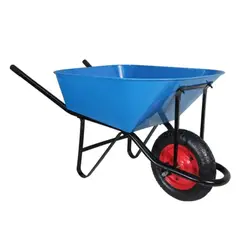 LIOI - Carretilla concretera 90 lts azul c/rueda 350 x 8