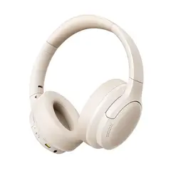 BASEUS - OS-Baseus Bass BH1 Lite Wireless Headphones Starlight Off-White