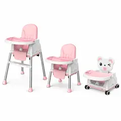 DOPA - Silla De Comer Asiento Plegable Para Niños 4 En 1