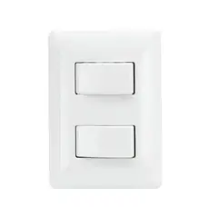 GENERICO - Interruptor de Luz Doble 250V 10A