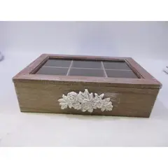 CAP DOR - Caja Organizadora de Té Flores I