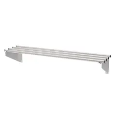 GENERICO - Repisa Tubular 150x30cm Acero Inoxidable