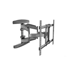 GENERICO - Soporte TV Full Motion 55 A 85 Pulgadas Brazo Articulado Giratorio Negro