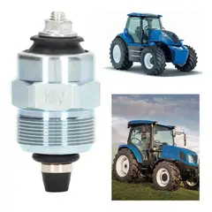 GENERICO - Valvula Solenoide Corta Petróleo Bomba Inyectora 12v