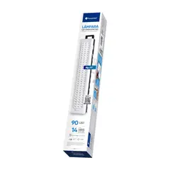 POWERLAB - Lámpara de emergencia 90 led recargable, duración 14h