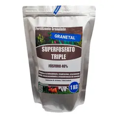 GENERICO - FERTILIZANTE GRANULADO SUPERFOSFATO TRIPLE PREMIUM GRANETAL 1 KG