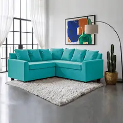 LATAM HOME - Seccional Lucca 3 Cuerpos Tela Velvet