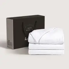 HYPNOS - Manta Pesada 3.0 + Funda Algodón Lavado - 2 Plazas - 9.2 Kg -
