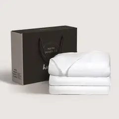 HYPNOS - Manta Pesada 3.0 + Funda 100% Bambú - King - 13 Kg -