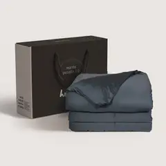HYPNOS - Manta Pesada 3.0 + Funda 100% Bambú - King - 13 Kg -