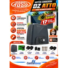 ROSSI - Kit Porton Eléctrico DZ ATTO Turbo 300 Kg. Motor