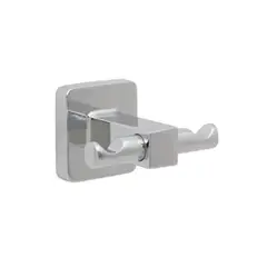BATHCO - Percha Doble Brooklyn Cromada
