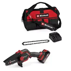EINHELL - SIERRA DE PODAR INALAMBRICA BRUSHLESS - KIT BATERIA 2.5AH - 12.5 CM