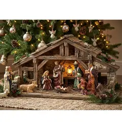 MSA MUEBLES SANTA ANA - Pesebre Navidad XL ESTILO