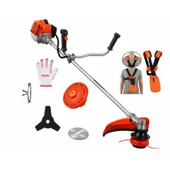 VITELIO - Desmalezadora Orilladora 3 en 1 Profesional Full Accesorios