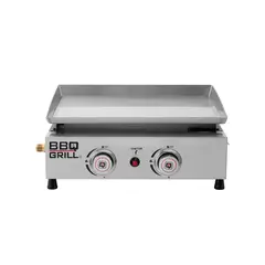 BBQ GRILL - PLANCHA A GAS FLAT TOP GRILL 2Q