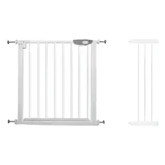 GENERICO - Reja Seguridad Escalera Puerta Ajustable Para Bebe Mascotas 85cm-103cm