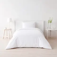 CASA NEROLA - Set Funda De Plumón + Funda Almohada 100% Algodón 200 Hilos