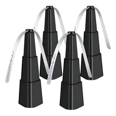 GENERICO - Pack de 4 Ventiladores Repelentes para Moscas - Portátiles y Silenciosos
