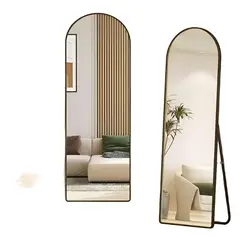 GENERICO - Espejo Pedestal & Muro 146cm Negro Taller Sin Fronteras