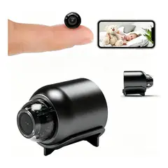 GENERICO - Mini Espia Cámara Wifi 1080p Hd Visión Nocturna En Casa