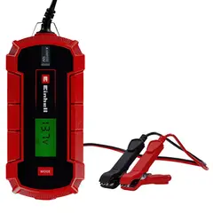 EINHELL - CARGADOR DE BATERIA INTELIGENTE - 4A - 12V - IP65