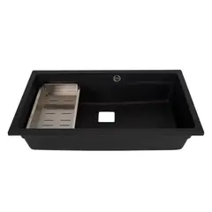 FDV - Lavaplatos Sobre Cubierta Deluxe Granito Negro