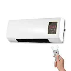 GENERICO - Calefactor y Ventilador Portátil con Control Remoto