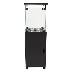 KLYMA - Estufa a Gas Exterior VULKAN Black Para Patio Jardin Terraza