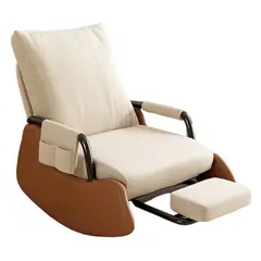 ATURE - Sillón Mecedora Ajustable 3 Niveles Retráctil Con Reposapiés
