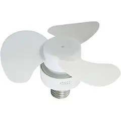 GENERICO - Mini Ventilador De Techo Soquete E27 Portátil