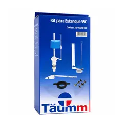 TAUMM - Kit Para Estanque Wc Carga Descarga Y Fijaciones
