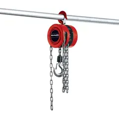 EINHELL - TECLE DE CADENA MANUAL - CAPACIDAD 1000KG - ALTURA 2.5M