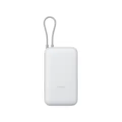 XIAOMI - Cargador Portatil 20000mah 22.5w Cable Integrado Gris Gris Claro