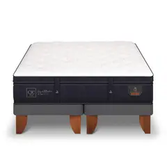 CIC - Cama Europea King Super Premium Gris