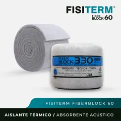 FELTREX - Aislante Fiber Block 55mm 0.60x10mts