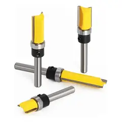 KOKILA - Fresa Madera Medidas Vástago De 1/4 4 Unidades