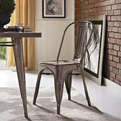 MSA MUEBLES SANTA ANA - Silla Tolix Brown diseño industrial