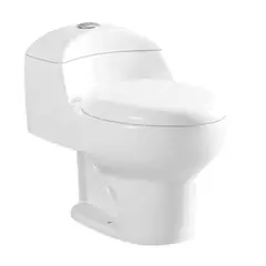 SM - WC One Piece a piso 30 cm 6 litros Lund tapa cierre suave