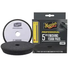 MEGUIARS - Pad de Espuma de Terminación Profesional Meguiar's 5" - Pack 2 Unidades