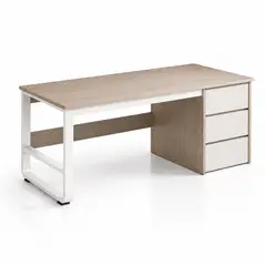 EL CONTAINER - Escritorio con cajones Andorra Gray