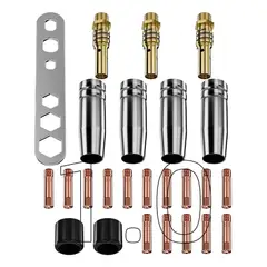 KOKILA - 25pcs Punta Boquilla 1.0 Contacto Soldadura Para 15ak