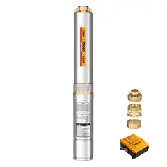 INGCO - Bomba De Agua Industrial Pozo Profundo 1.1/4" 0,5hp
