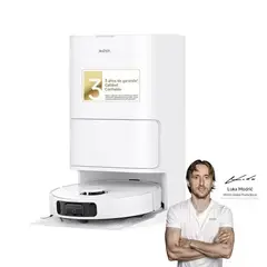 MOVA - Robot Aspiradora y Trapeadora Tecnología MaxiReach™ Mop 19000 Pa E40 Ultra Blanca