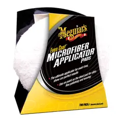 MEGUIARS - Aplicador de Microfibra Even Coat 12,5 cm - Pack 2 Unidades