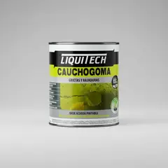 GENERICO - Masilla caucho goma liquitech 1kg Blanco